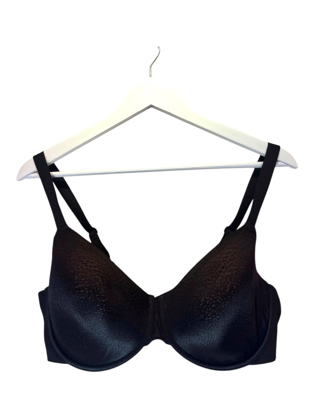 Wacoal Women’s Back Appeal Smoothing T Shirt Bra Size 40DD Black